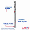 Hole Saw Pilot Drill Bit, Quick Change, High Speed Steel, 1/4 In.