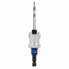 Snap-Back Quick Change Hole Saw Arbors, 9/16 - 1-3/16 In.