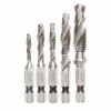5-Pc. Shockwave Impact Drill & Tap Set, Metric
