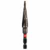 Shockwave #1 Impact Step Drill Bit, 1/8 - 1/2 In.