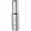 SAE Socket, Deep, 6-Point, 1/4 In., 1/4 In. Drive