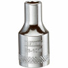 Metric Shallow Socket, 6-Point, 1/4 In. Drive, 4mm
