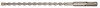 2-Cutter SDS Plus Rotary Hammer Drill Bit, 1/4 x 6 x 8 In.
