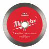 Tile Cutting Diamond Grinder Blade, Continuous Rim, 4-1/2 In.