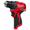 M12 18-Volt Subcompact Drill/Driver, Brushless Motor, 3/8 In., TOOL ONLY