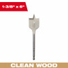 Wood Spade Drill Bit, 1-3/8 x 6 In.