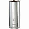 Metric Deep Socket, 6-Point, 1/2 In. Drive, 24mm