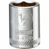 SAE Socket, Shallow, 6-Point, 1/2 In., 3/8 In. Drive
