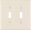LT ALM 2-TGL WALL PLATE