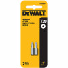 T20 Torx Bit Tip, 1 In., 2-Pk.