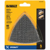 Oscillating Mesh Sanding Pads, Triangular, 80 Grit, 5-Pk.