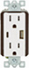 WHT 15A USB A/C OUTLET