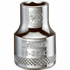 SAE Socket, Shallow, 6-Point, 5/16 In., 3/8 In. Drive