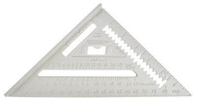 Aluminum Rafter Angle Square, 7-In.