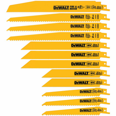 12-Pc. Reciprocating Blade Set + Case