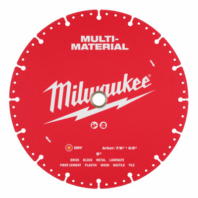 Multi-Material Diamond Circular Saw Blade, 9 In.