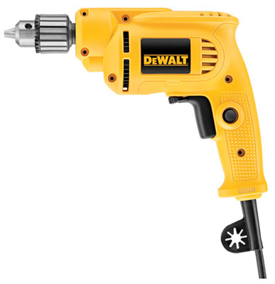 Variable-Speed Reversing Drill, 7-Amp, 3/8 In. Chuck
