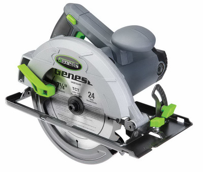 Genesis 13A 7-1/4 In. Circular Saw with Rip Guide