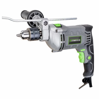 Genesis 1/2 In. 7.5-Amp VSR Electric Hammer Drill