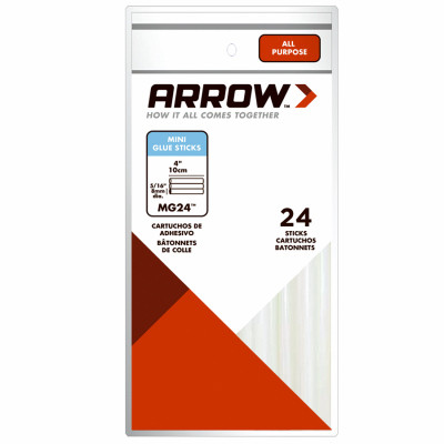 Glue Sticks, 4 x 5/16-In., 24-Ct.