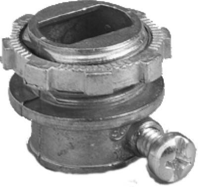 Conduit Fitting, Armor Cable Box Connector, 3/8-In., 5-Pk.