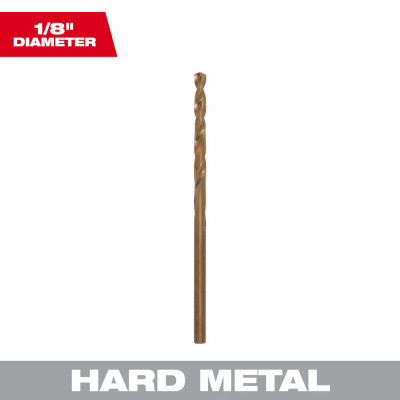 Thunderbolt Cobalt Drill Bit, 1/8 In.