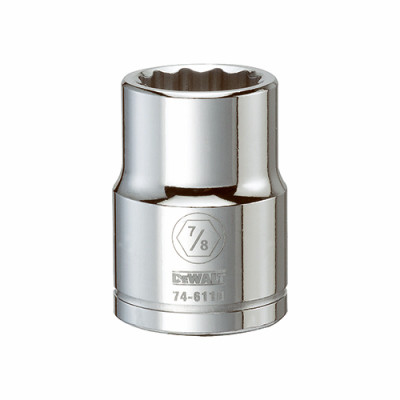 Socket, 12-Point, 3/4 In. Drive, 7/8 In.