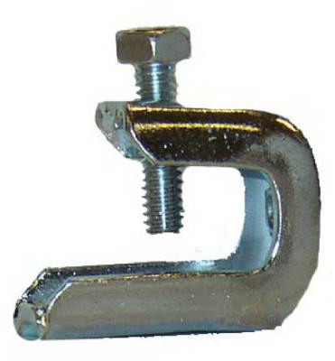 Conduit Fitting, Universal Steel Beam Clamp, 1/4-In.