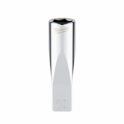 Metric Deep 6-Point Socket, 10 mm, 1/4 In. Drive