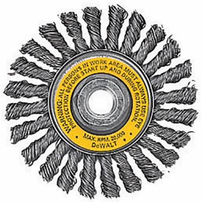 Knotted Wire Wheel, 4 In.