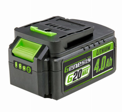 Genesis G20MAX 20V Lithium-Ion 4.0 Ah Battery Pack