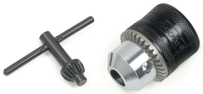 Drill Chuck & Key, 3/8 In.