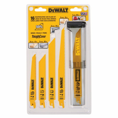 16-Pc. Bi-Metal Reciprocating Saw Blade Set