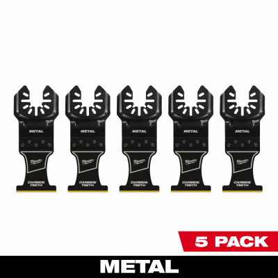 Open-Lok Carbide Teeth Metal Oscillating Multi-Tool Blades, 1-3/8 In., 5-Pk.