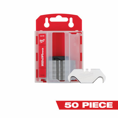 Hook Utility Knife Blades w/ Dispenser, 50-Pk.
