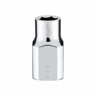 Metric 6-Point Shallow Socket, 8 mm, 3/8 In. Drive