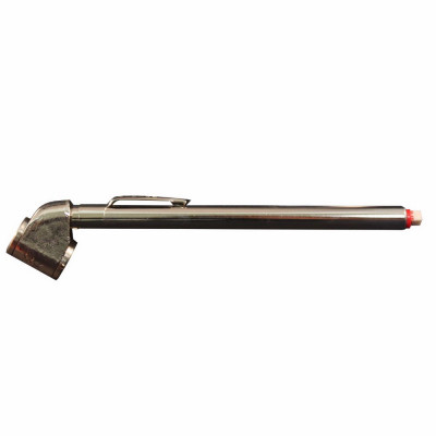 Dual Head Truck Tire Gauge, Brass, 20-120 PSI