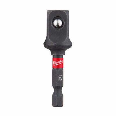 Shockwave Socket Adapter, 1/4 In. Hex to 1/2 In. Square (10 pieces)