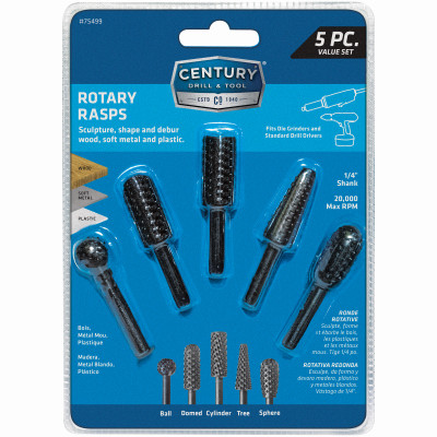 5-Pc. Rotary Rasps Set