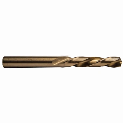 Stub Drill Bit, Left Hand, Cobalt Steel, 7/16-In.