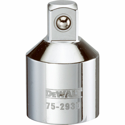 Reducing Adapter, Polished Chrome Vanadium Steel, 3/4 x 1/2 In.