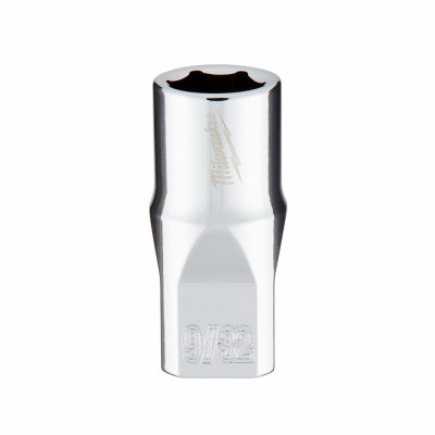 SAE 6-Point Shallow Socket, 9/32 In., 1/4 In. Drive