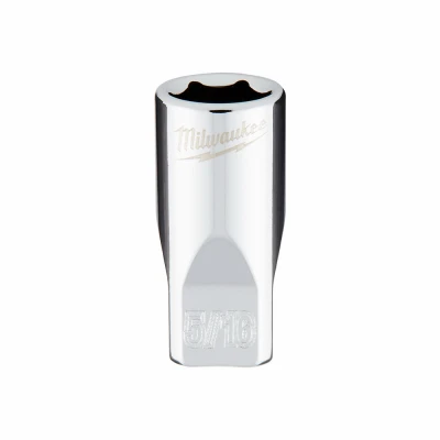 SAE 6-Point Shallow Socket, 5/16 In., 1/4 In. Drive