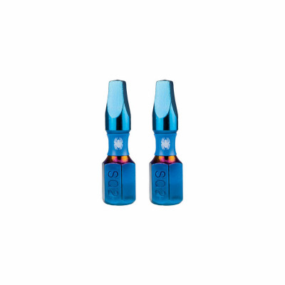 SQ2 Square Impact Driver Bits, 1 In., 2-Pk.