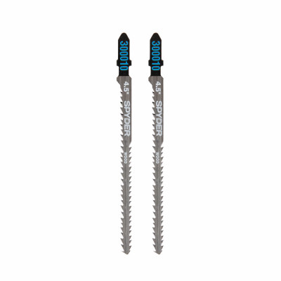 CRV Wood-Cutting Jig Saw Blade, 2 Sided, 17/19 TPI, 4-1/2 In., 2-Pk.