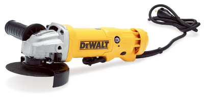 Small Angle Grinder, AC/DC, 11-Amp, 4-1/2-In.