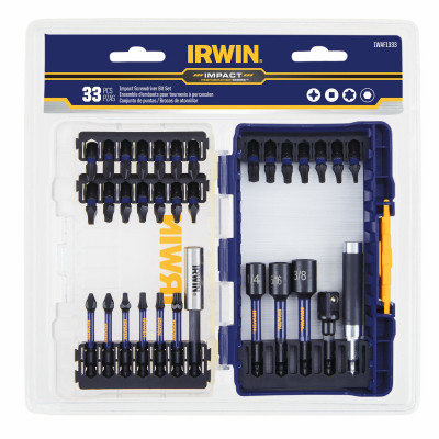 33-Pc. Impact Screwdriving Bit Set