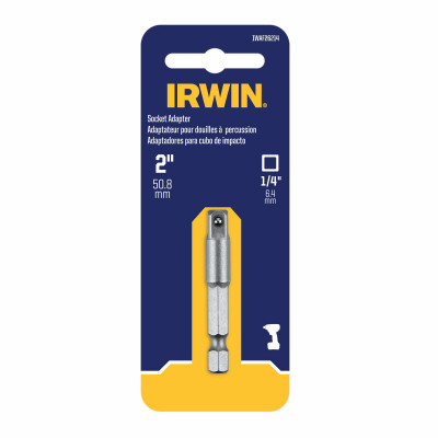 Socket Adapter, 2 x 1/4 In.