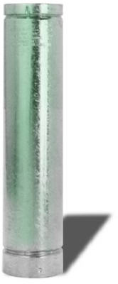 Gas Vent Chimney Pipe, Type B, 6-In. x 3-Ft.