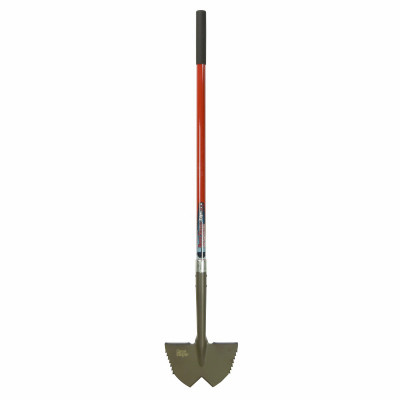 Root Slayer Edger XL, Inverted V Cutting Blade, Extra Long O-Handle Grip